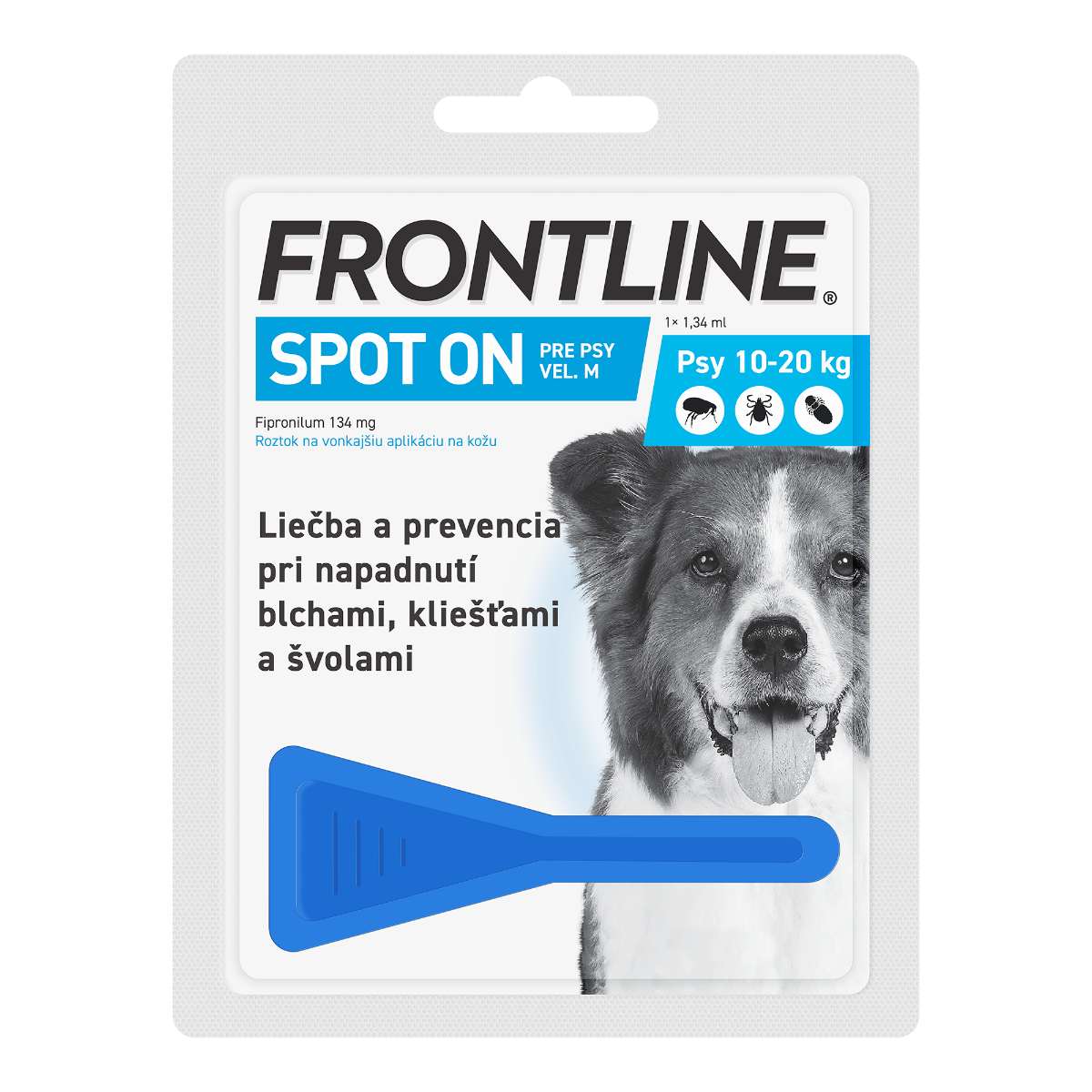 Frontline Spot-on pro psy M 10-20 kg 1,34 ml