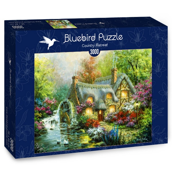 Bluebird puzzle House at the edge of the forest 3000 pieces