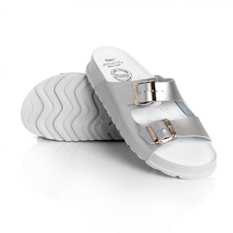 Women's health slippers BATZ - Zamira silver