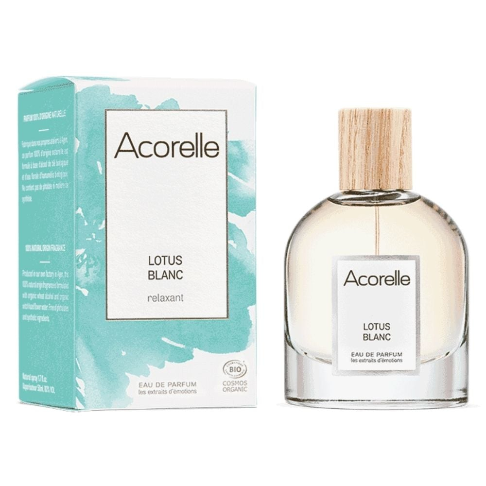 Organic perfume water Lotus Blanc, Acorelle, 50ml