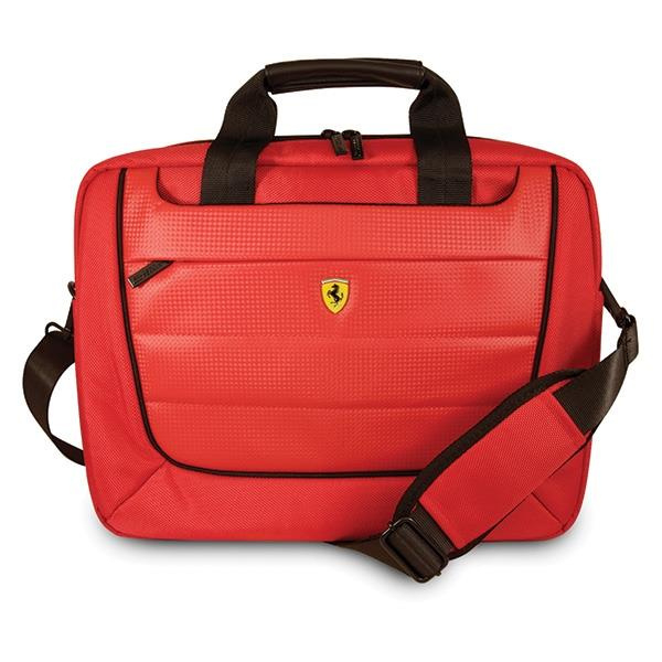 Geantă Ferrari FECB15RE laptop 15" roșu Scuderia (FECB15RE)