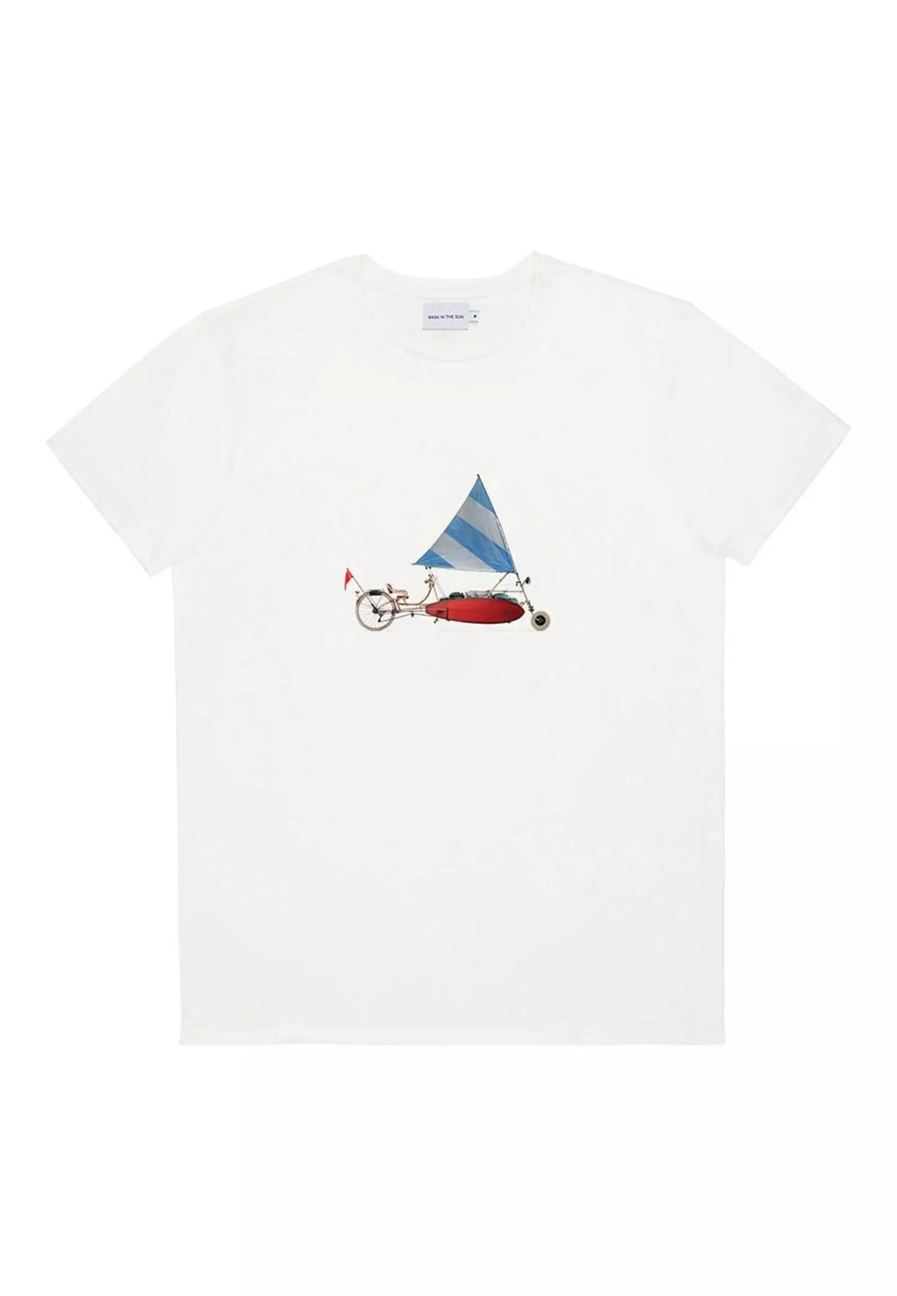 Bask in the Sun Men's Sailing Bike T-shirt