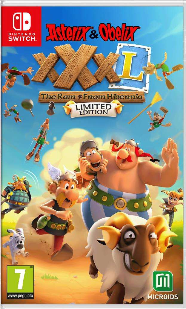 Asterix & Obelix XXXL: The Ram From Hibernia - Limited Edition - Nintendo Switch