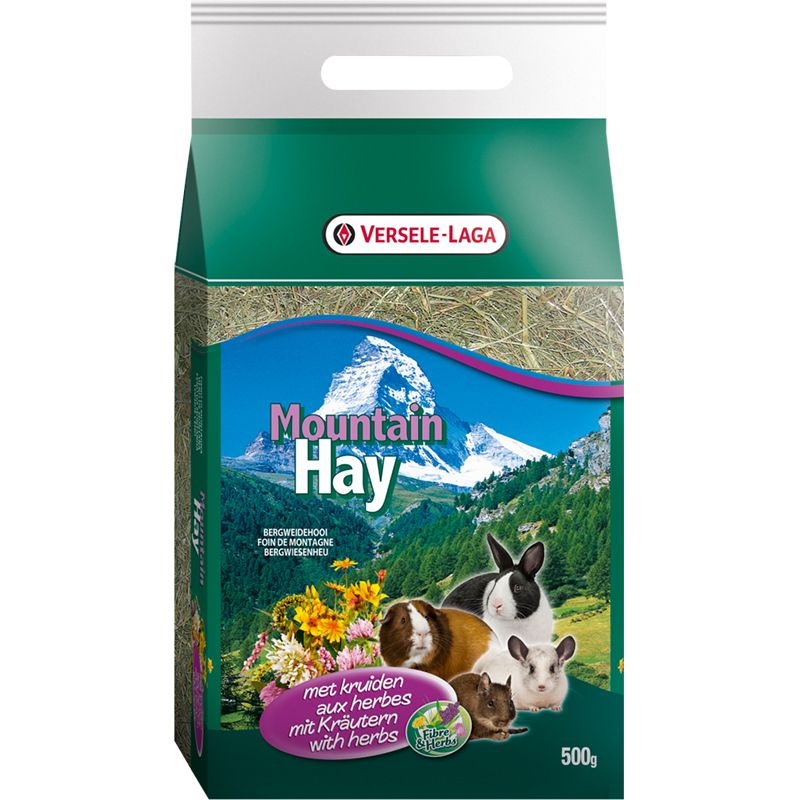 Versele Laga Mountain Hay széna rágcsálóknak gyógynövényekkel 500 g