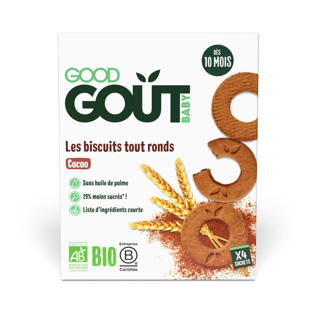 Good Gout BIO Kakaová kolečka (80 g)