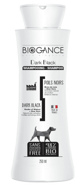 Biogance dog shampoo for dark fur 250ml