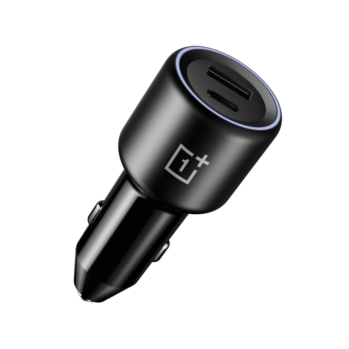 OnePlus SuperVOOC 80W USB-A and USB-C Black Car Charger - For OnePlus 8T