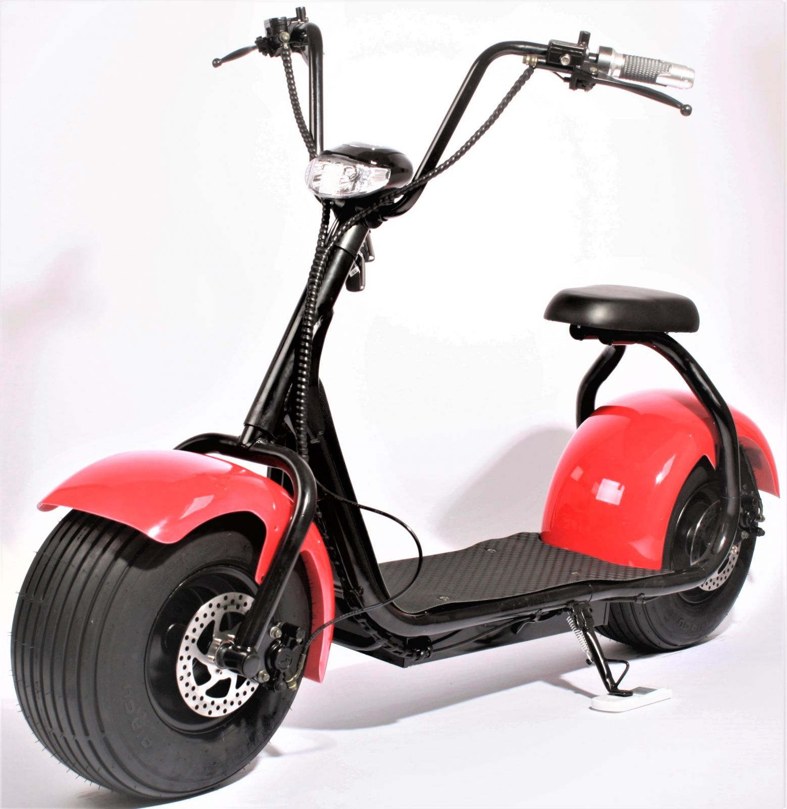 RCskladem ECO HIGHWAY scooter 1000W ARTR 1:1 A290red röd