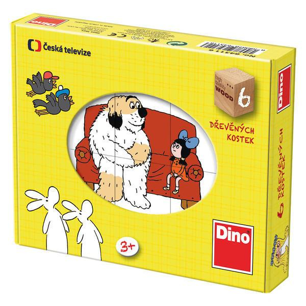 Dino speelgoed Dino Houten blokken Sprookjes 6 st DN643116