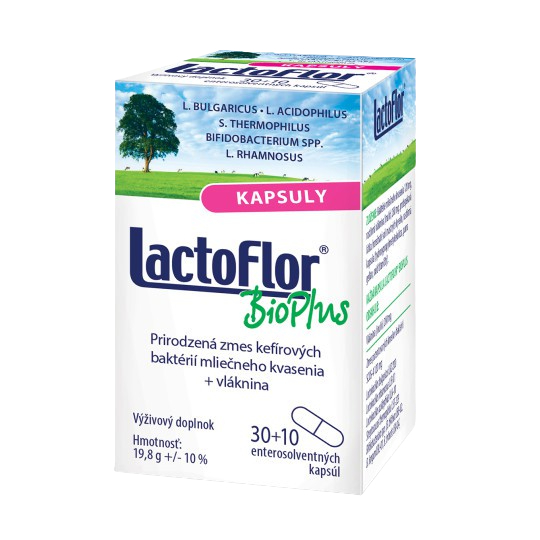 Lactoflor bioplus cps 30+10 (33% zadarmo) (40 ks)
