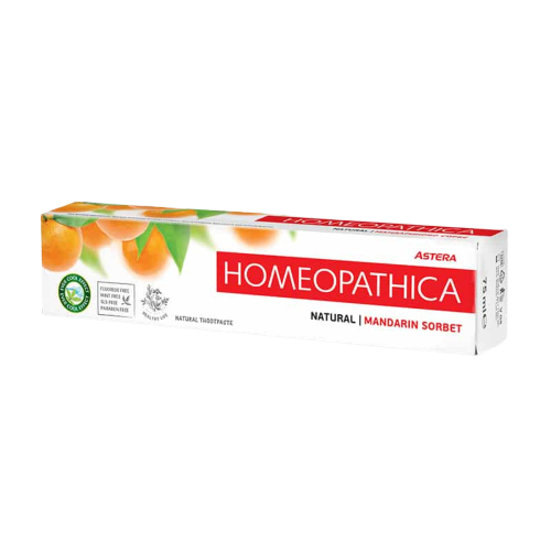 Tandpasta Mandarijn Sorbet Astera Homeopathica 75 ml