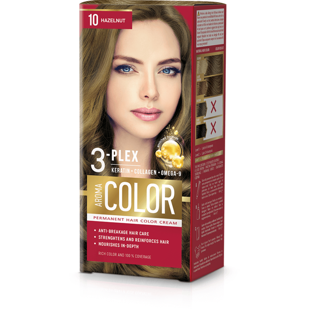 Aroma Color Farba na vlasy - lieskový orech č.10