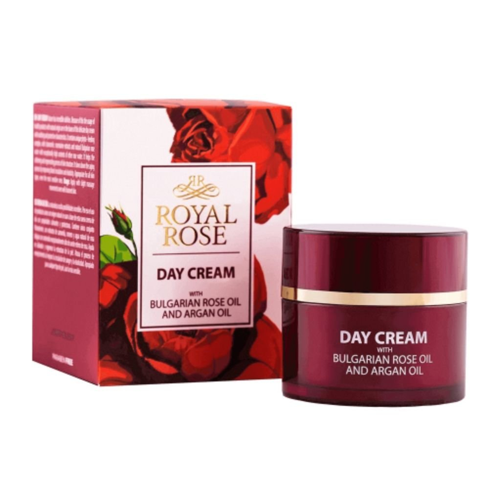 Day cream with rose and argan oil Royal Rose 50 ml