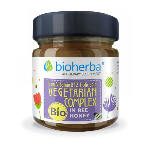 Biehonning - jern + vitamin B12 + folinsyre Bioherba 280g