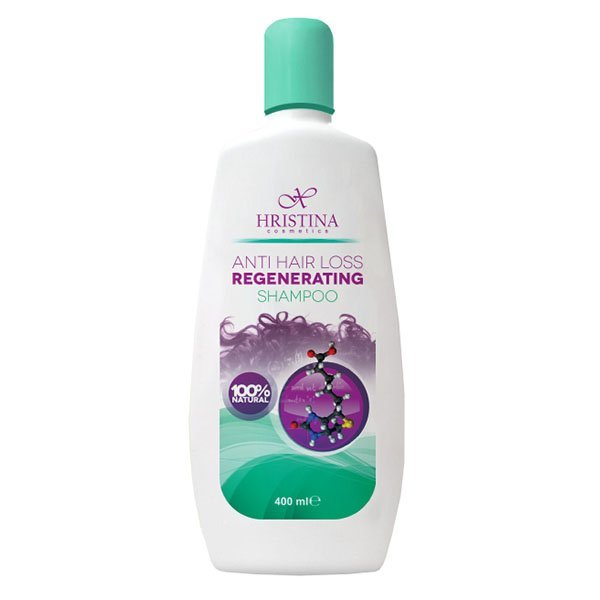 Hristina Prírodný regeneračný šampón proti vypadávaniu vlasov 400 ml