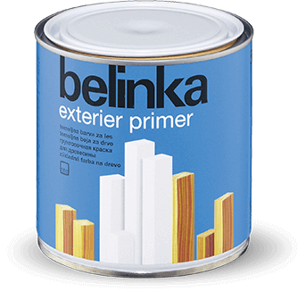 Apprêt extérieur BELINKA - peinture de base pour bois blanc 0,75 l