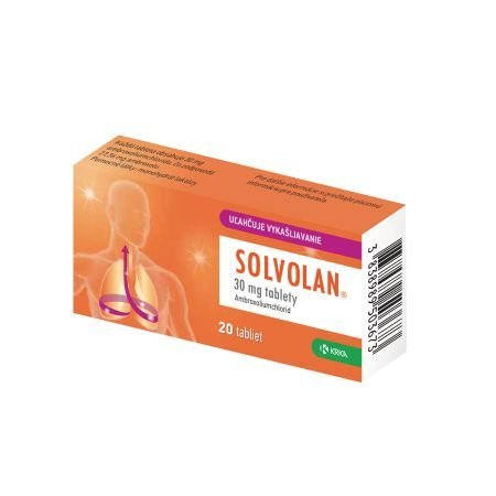 Solvolan 30 mg 20 tbl