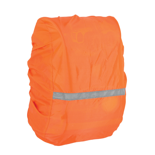 Nepromokavý obal na školní batoh, oranžový