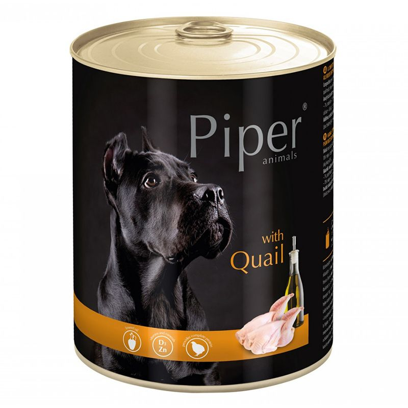 Piper Adult kutyakonzerv fürjjel 800 g