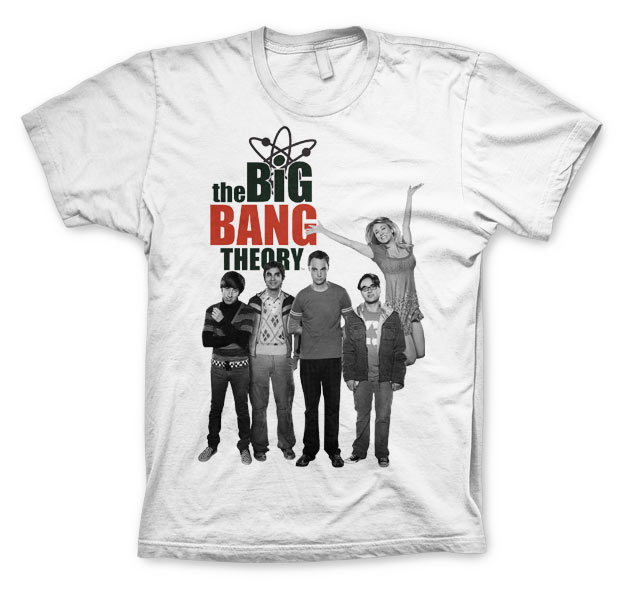 T-shirt Big Bang Theory Cast
