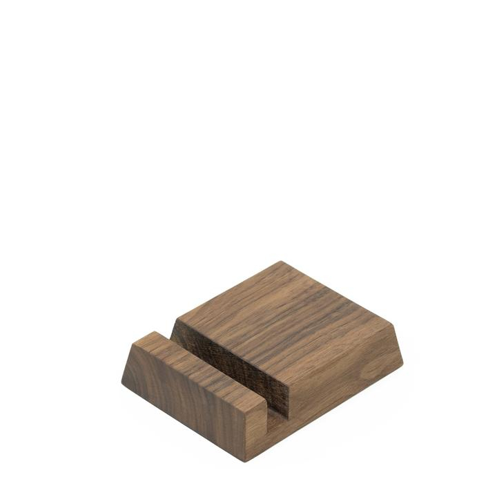Dřevěný stojan na mobil Materiál:: Ořech