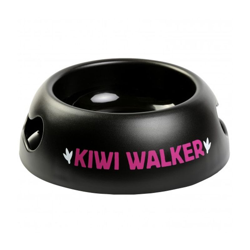 Castron pentru câini Kiwi Walker BLACK roz