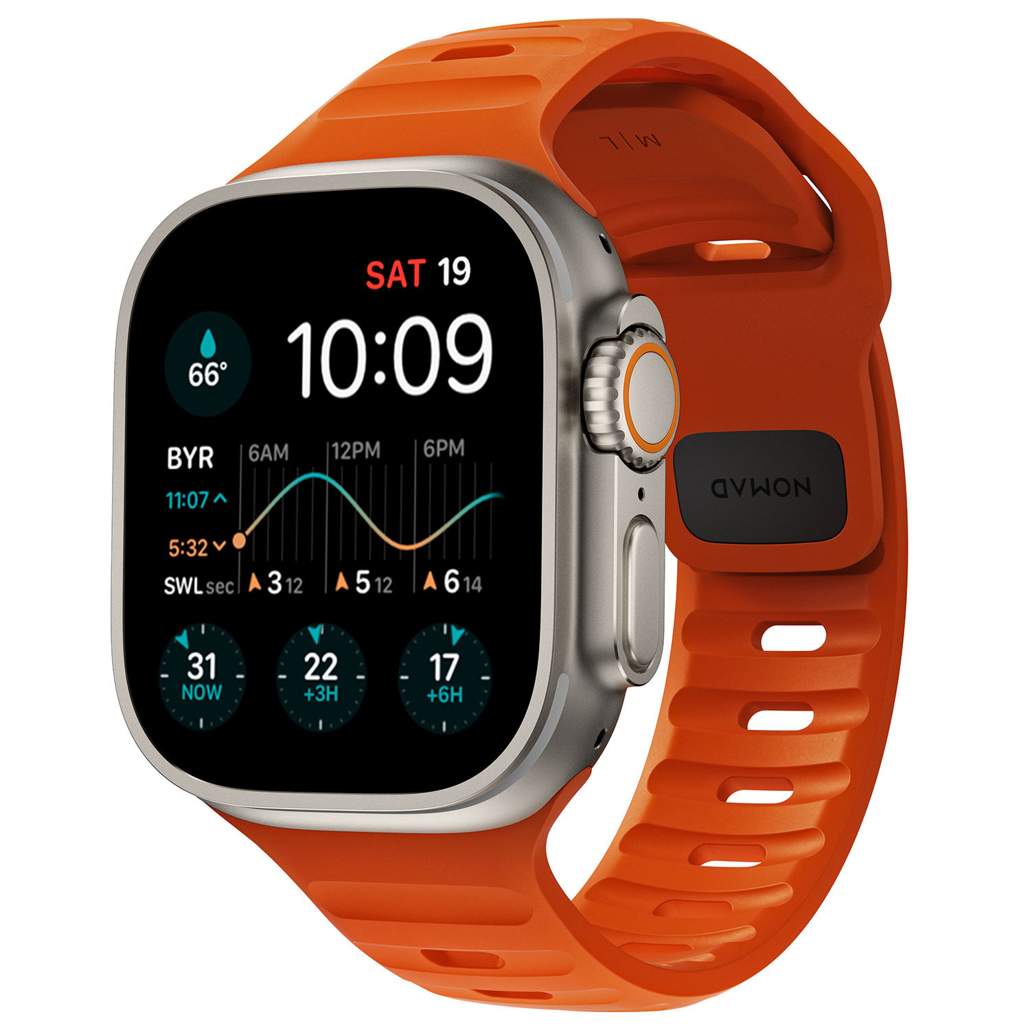 Nomad Ultra Orange Sport Band M/L - For Apple Watch Ultra 2