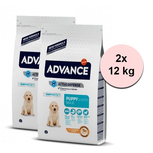 Advance Dog Maxi Puppy Protect 2 x 12 kg