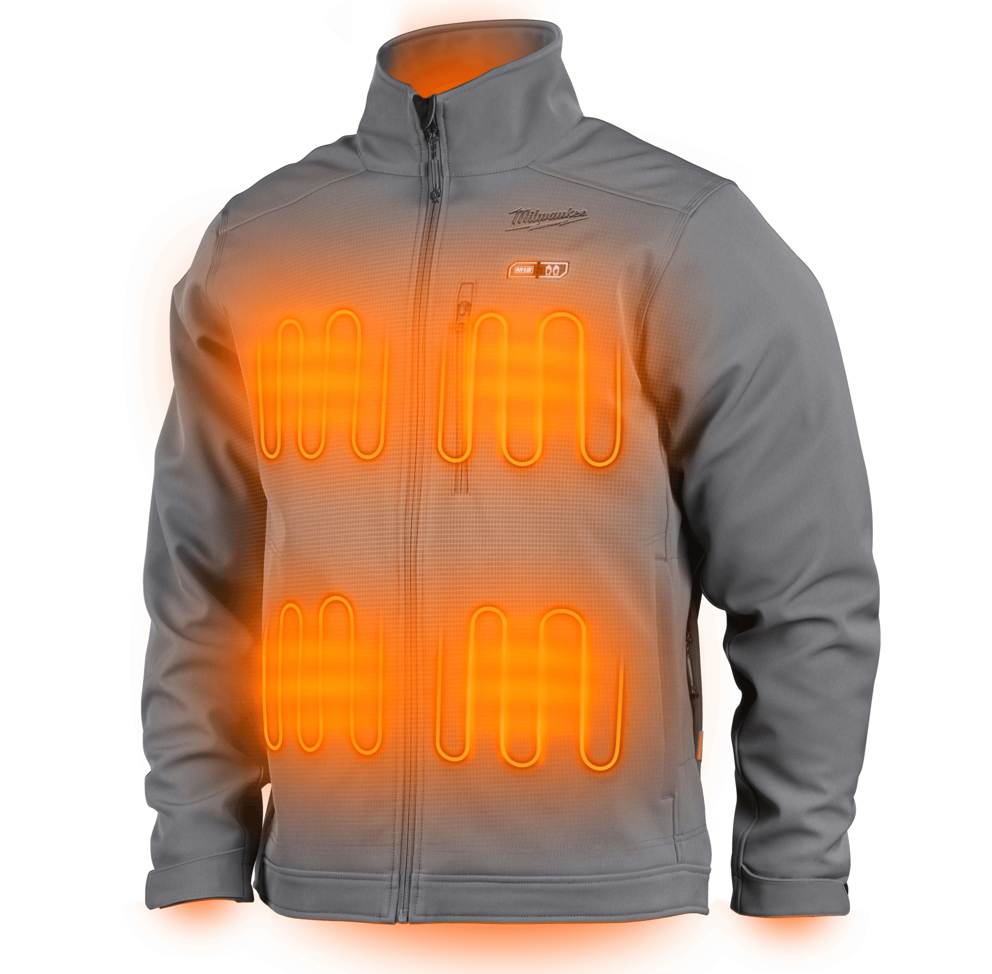 M12™ Premium Heated Jacket "XL" - Grey M12 HJ BLGREY5-0