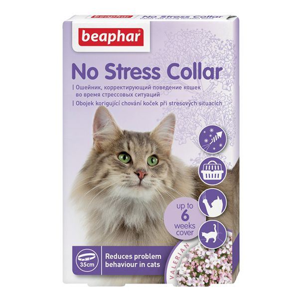 BEAPHAR No Stress Collar macskáknak - 35cm