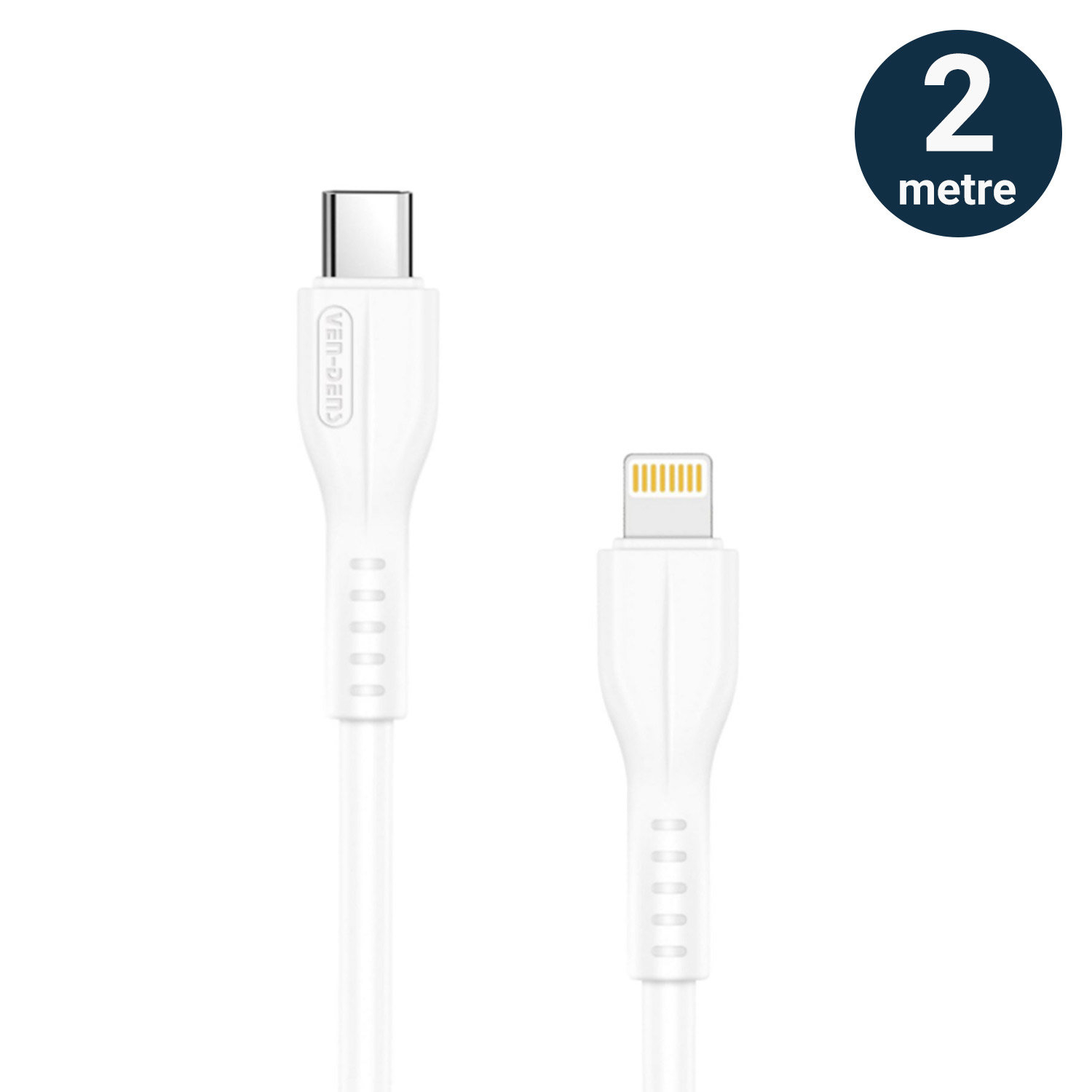 Kabel Premium White USB-C na Lightning 2 m - pro iPhone 14 Pro Max