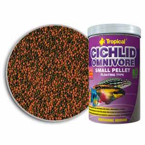 TROPICAL Cichlid Omnivore Small Pellet 250ml/90g