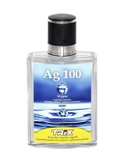 Trix Ag.100 colloidal silver 100 ml 50 ppm spray