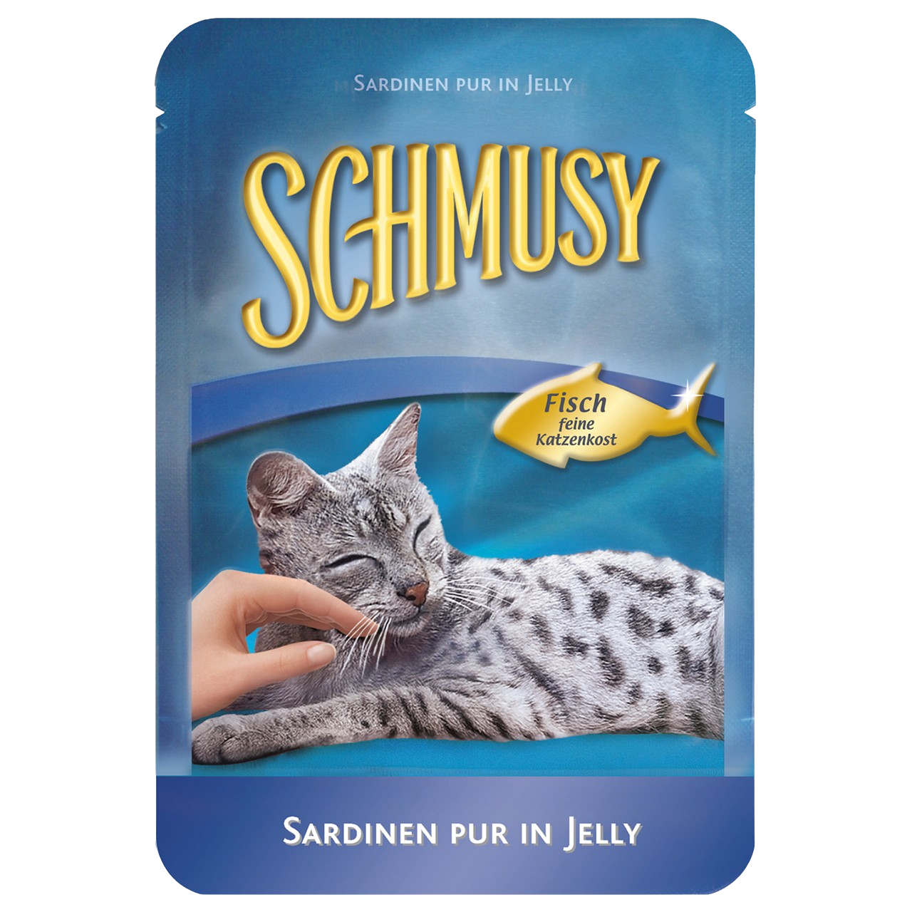 Kapsička SCHMUSY Fish sardinky v želé 100 g
