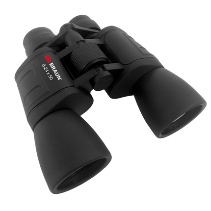 Braun binoculars 8-24x50 ZOOM, black