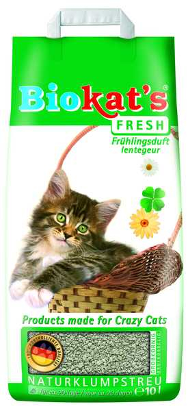 PetCenter CZ s.r.o. Podestýlka Cat Biokat's Classic Fresh 10l