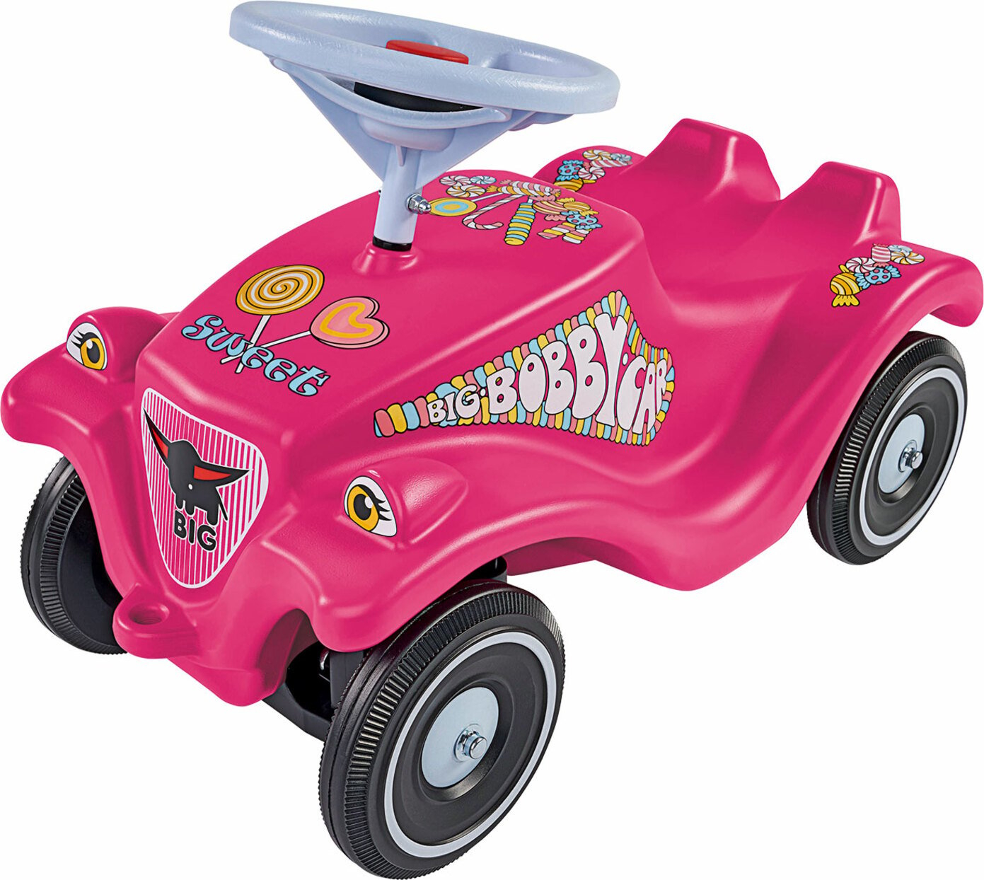 BIG Auto odstrkovadlo BIG BOBBY CAR CLASSIC Růžové