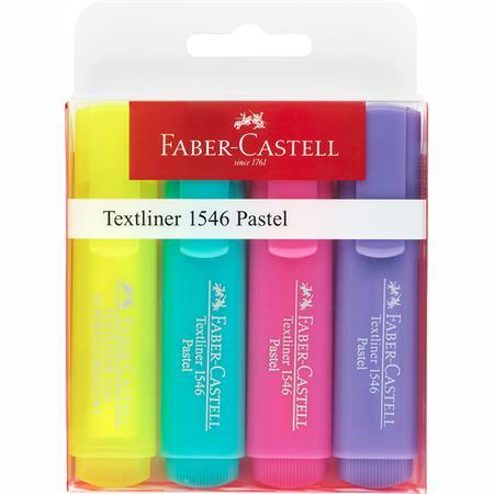 Set of pastel highlighters 1546/4S