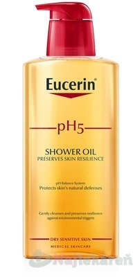 Eucerin ph5 sprchový olej pro citlivou pokožku 1x400 ml