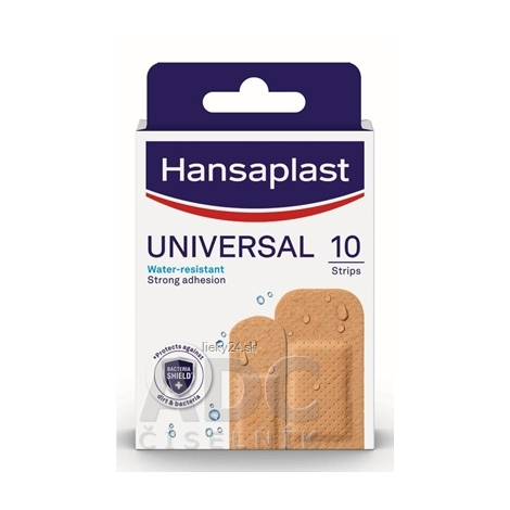 Hansaplast UNIVERSAL náplasť vodeodolná 10 ks