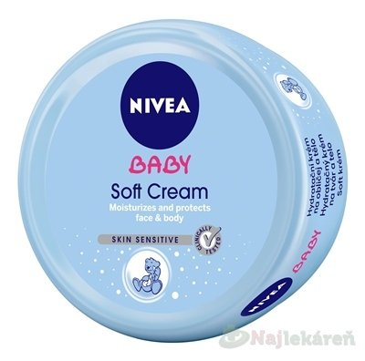 NIVEA BABY hydraterende crème voor gezicht en lichaam 200 ml