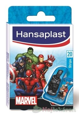 Hansaplast Marvel Kids náplast 20ks