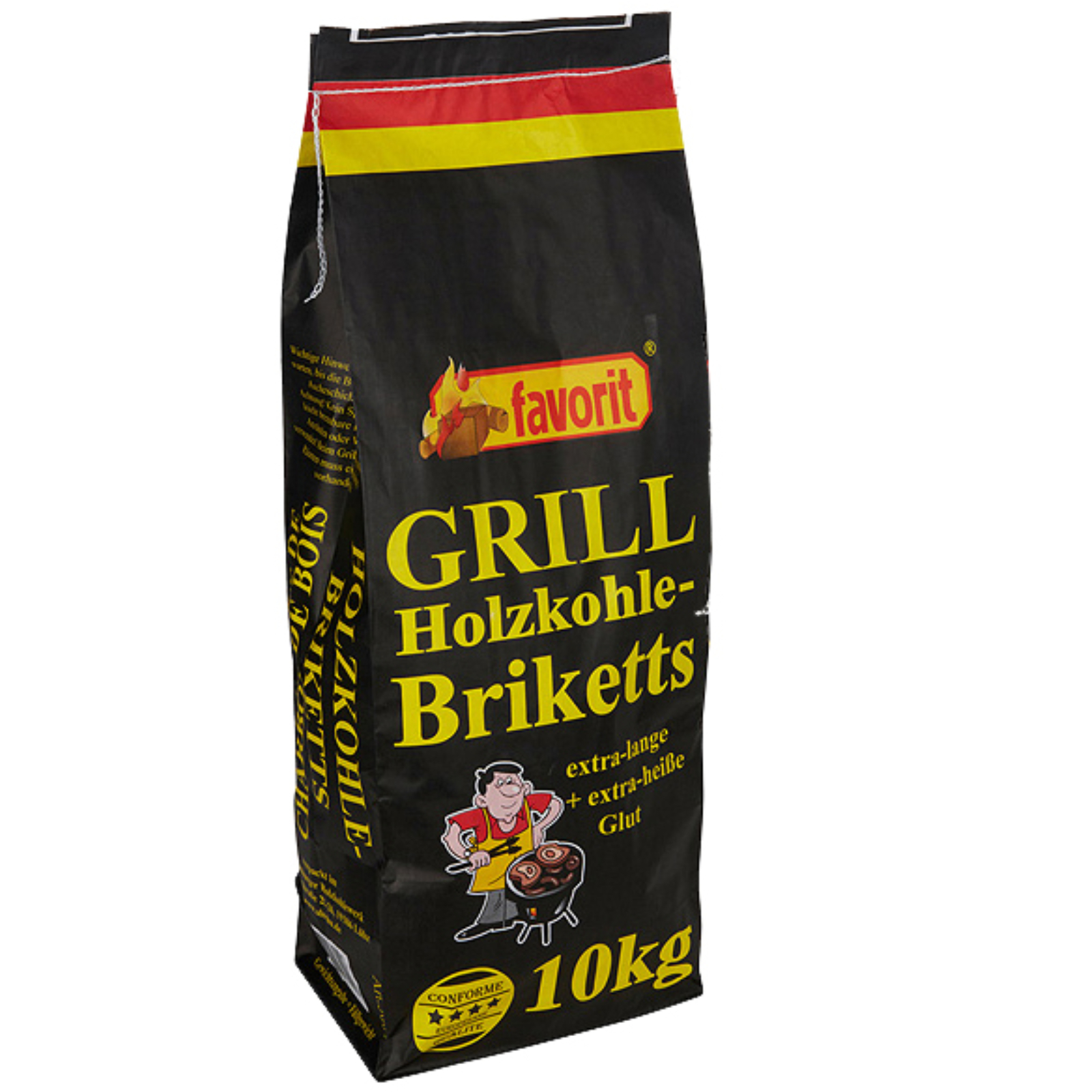 Kedvenc BBQ briquettek FAVORIT 10 kg