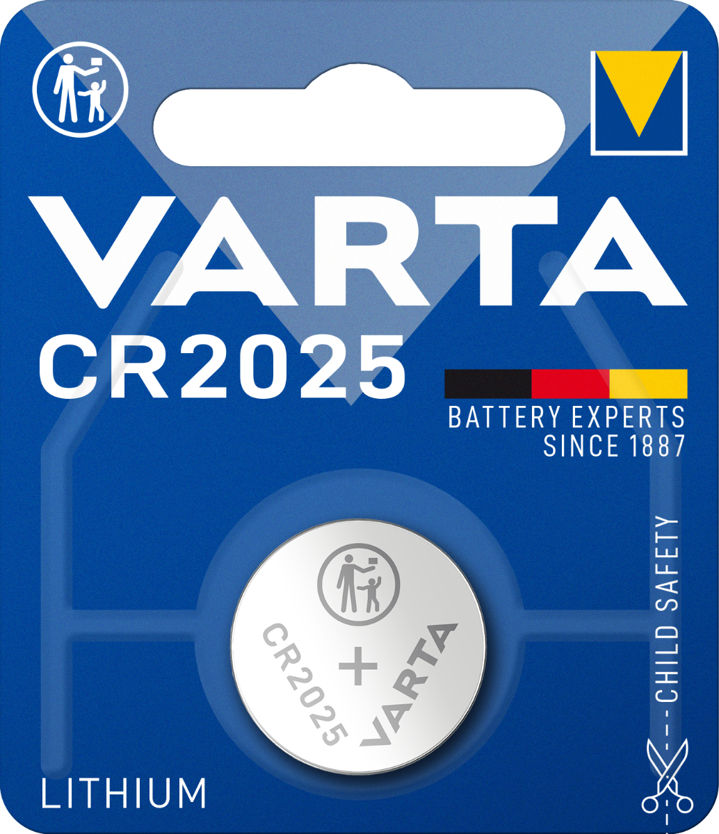 Lítiová batéria Varta CR2025, 3V | VARTA