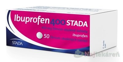 Ibuprofen 400 STADA 50 tabliet