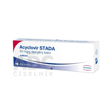 STADA Acyclovir krém 2 g
