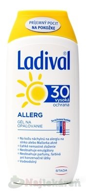 Ladival allergy spf 30 gel na opalování 1x200 ml