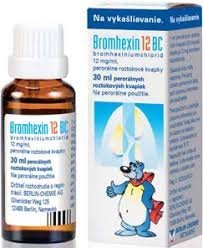 Bromhexin 12 BC oldatos p.v. szájon át történő alkalmazásra 1 x 30 ml