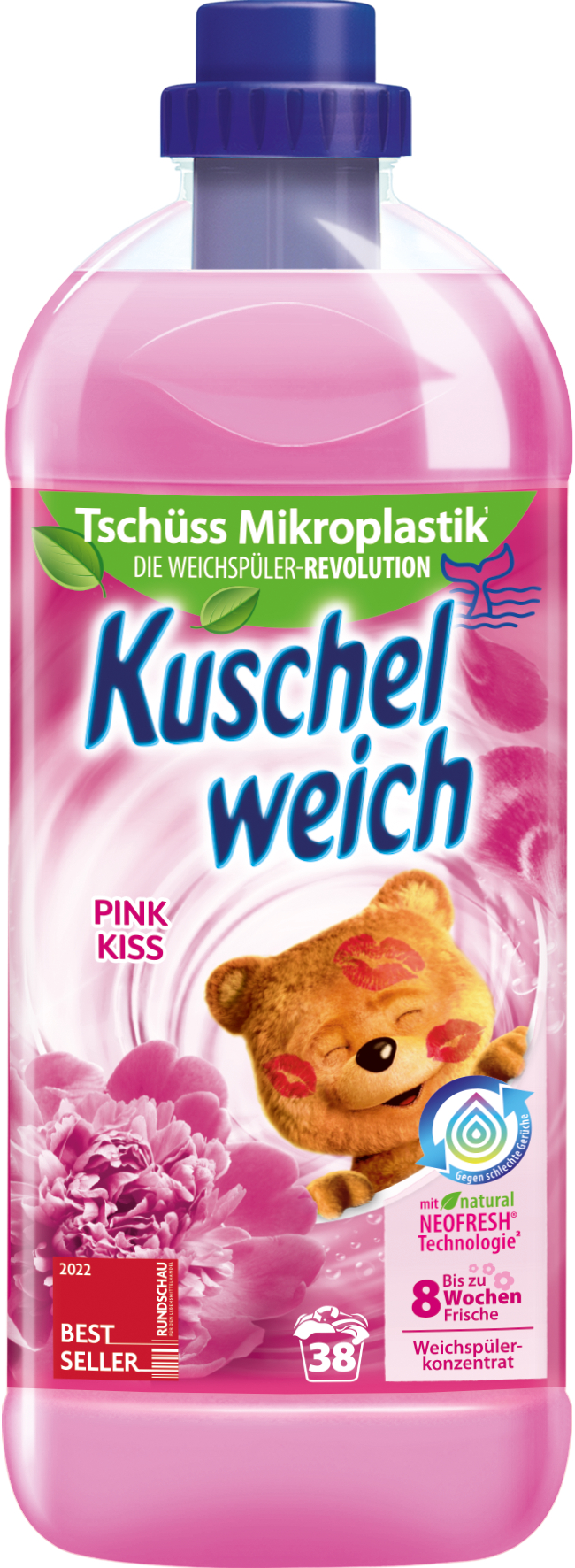 KUSCHELWEICH SOFTENER 38 SC 1 L PINK KISS