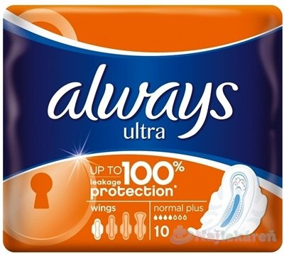 Always Ultra hygienické vložky Normal Plus 10 ks